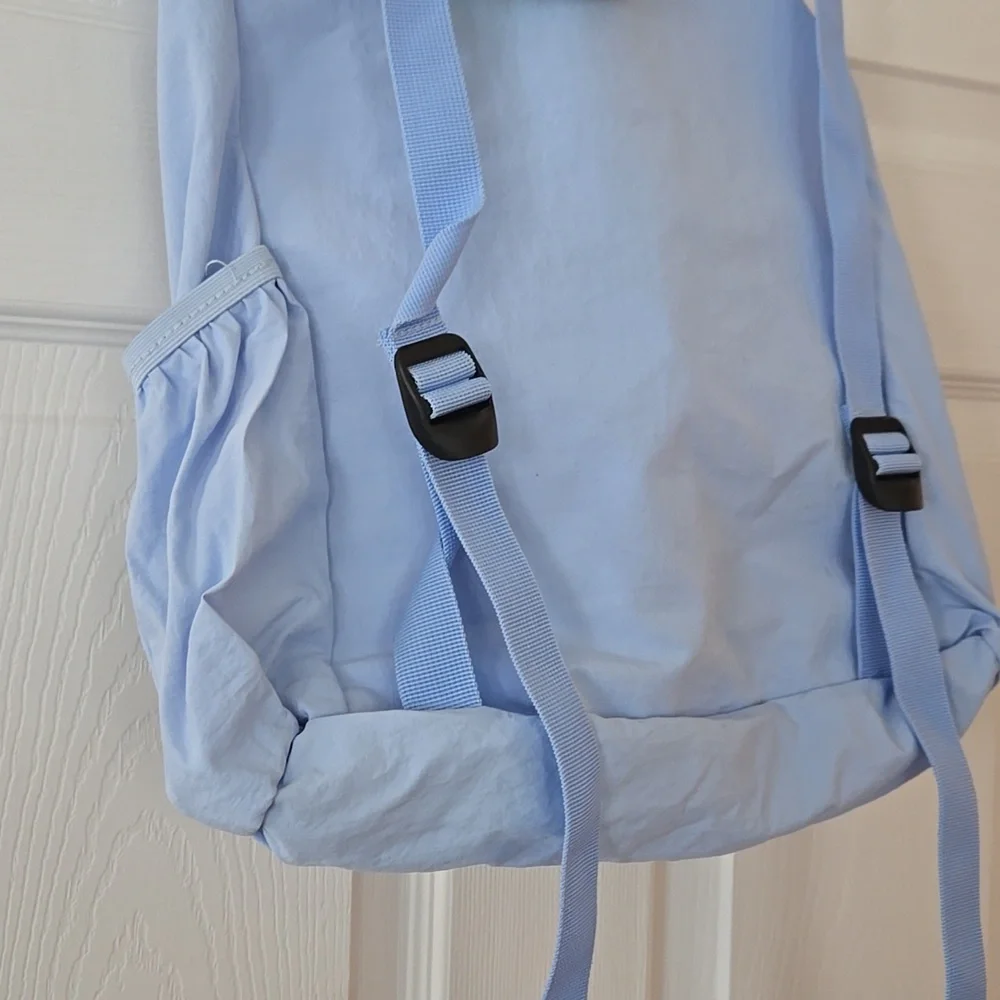 NWT All In Motion Cinch Closure Back Pack Light Blue